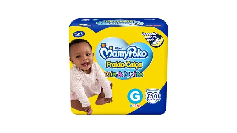 Fralda Calça MamyPoko Dia&Noite G 30 Unidades