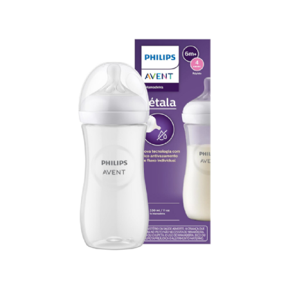 MAMADEIRA AVENT  PETALA 3.0 DECORADA 330ML