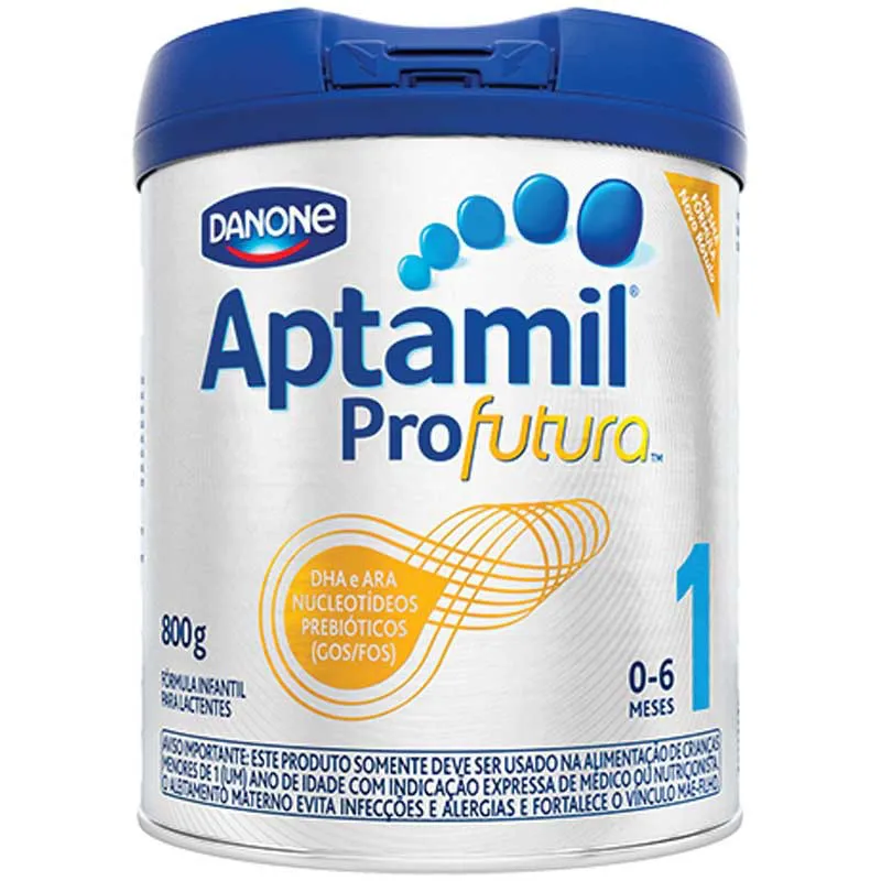 Fórmula Infantil Aptamil Profutura 1 Danone 0 a 6 meses 800g